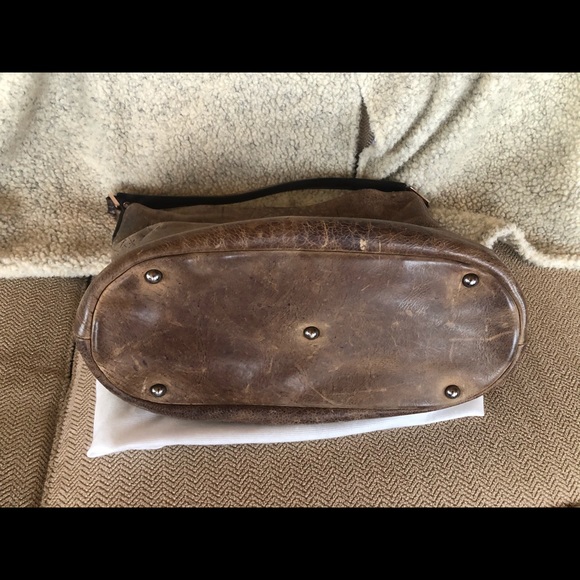 Longchamp Brown distressed Antelope VERY RARE - Picture 4 of 11